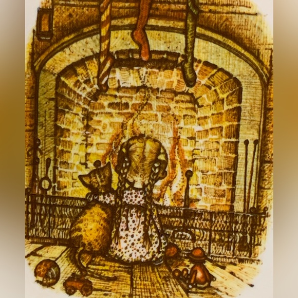 VTG Christmas 1972 Holly Hobbie 10" American Greetings Commemorative Plate - Picture 2 of 9